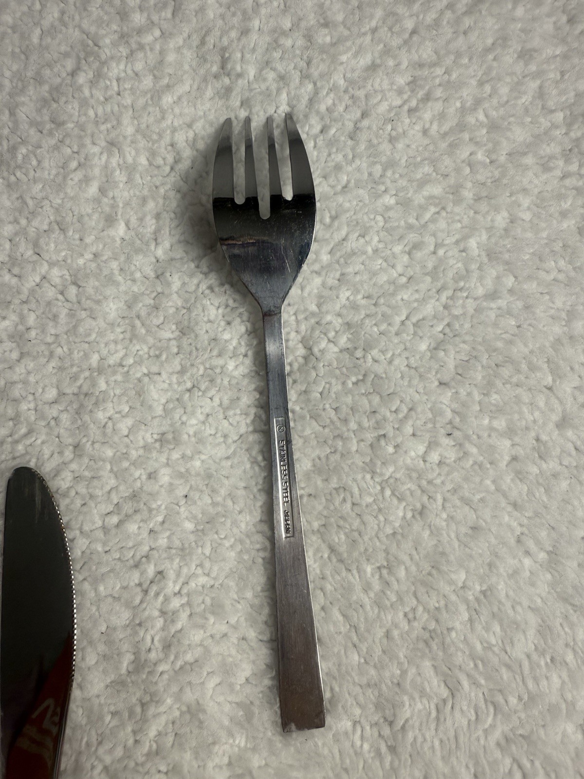 Interpur Cortina Stainless Steel MCM Flatware Japan 40 Pieces Fleur de Lis