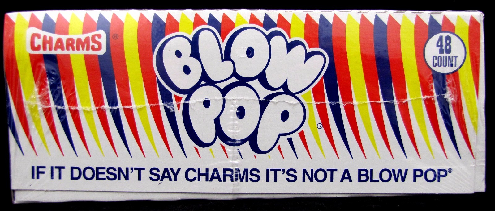 Charms Blow Pop Cherry Suckers Candy Pops Bulk Lollipops Sucker 48 ct Lollipop