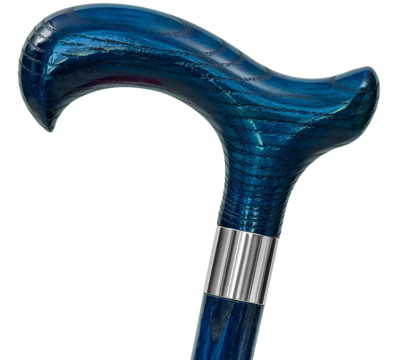 Dr. Watson - Handcrafted Wooden Walking Stick, Walking Cane with Derby Handle
