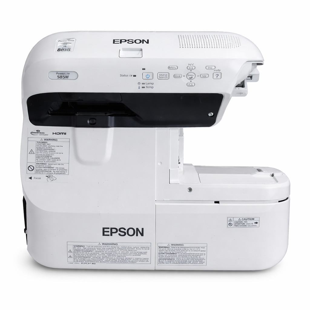 Epson PowerLite 585W WXGA V11H602020 Short Throw Projector 3300 Lumens 3LCD HDMI