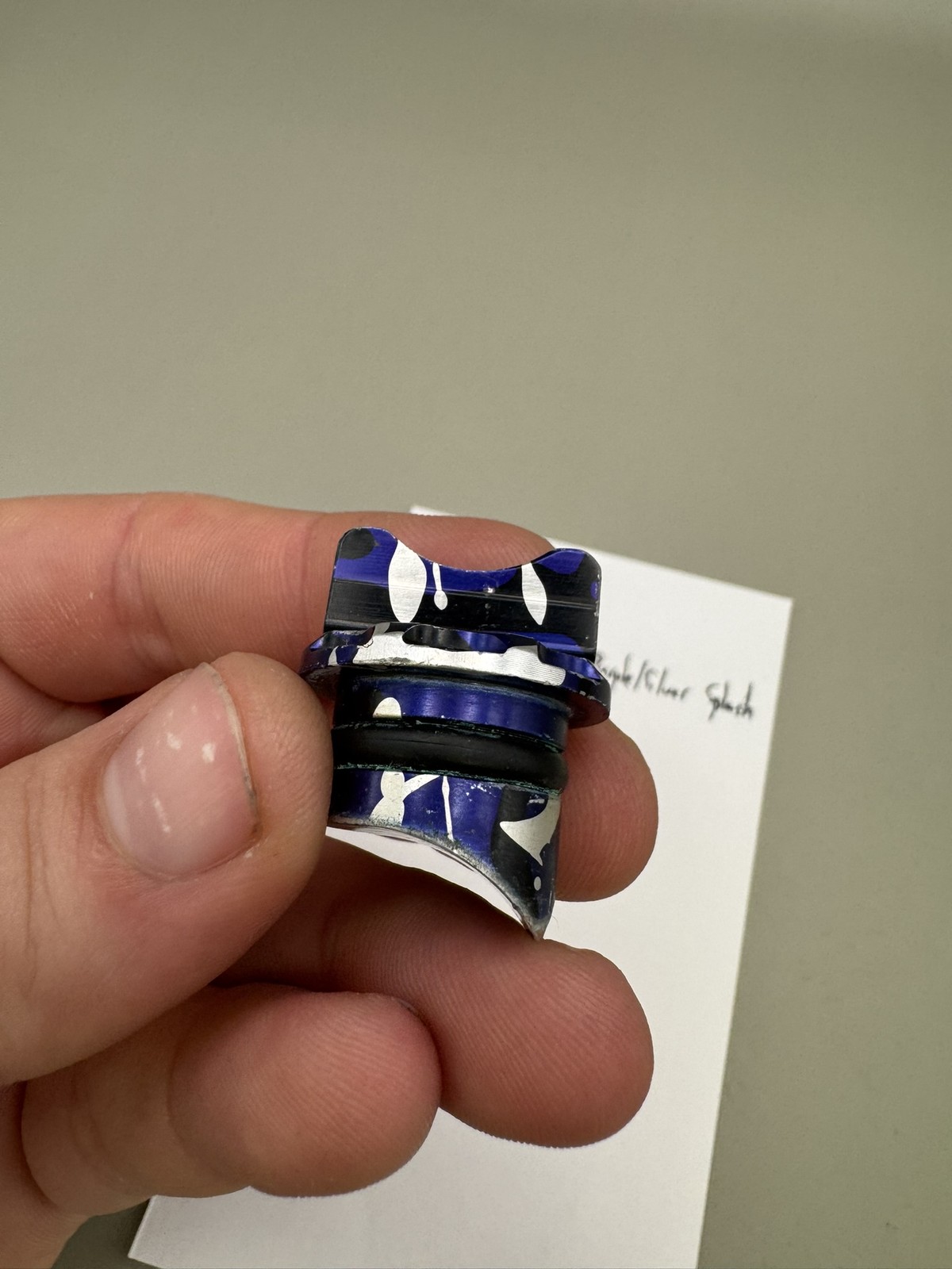 AGD Automag Power Feed Plug - Purple/Silver Splash