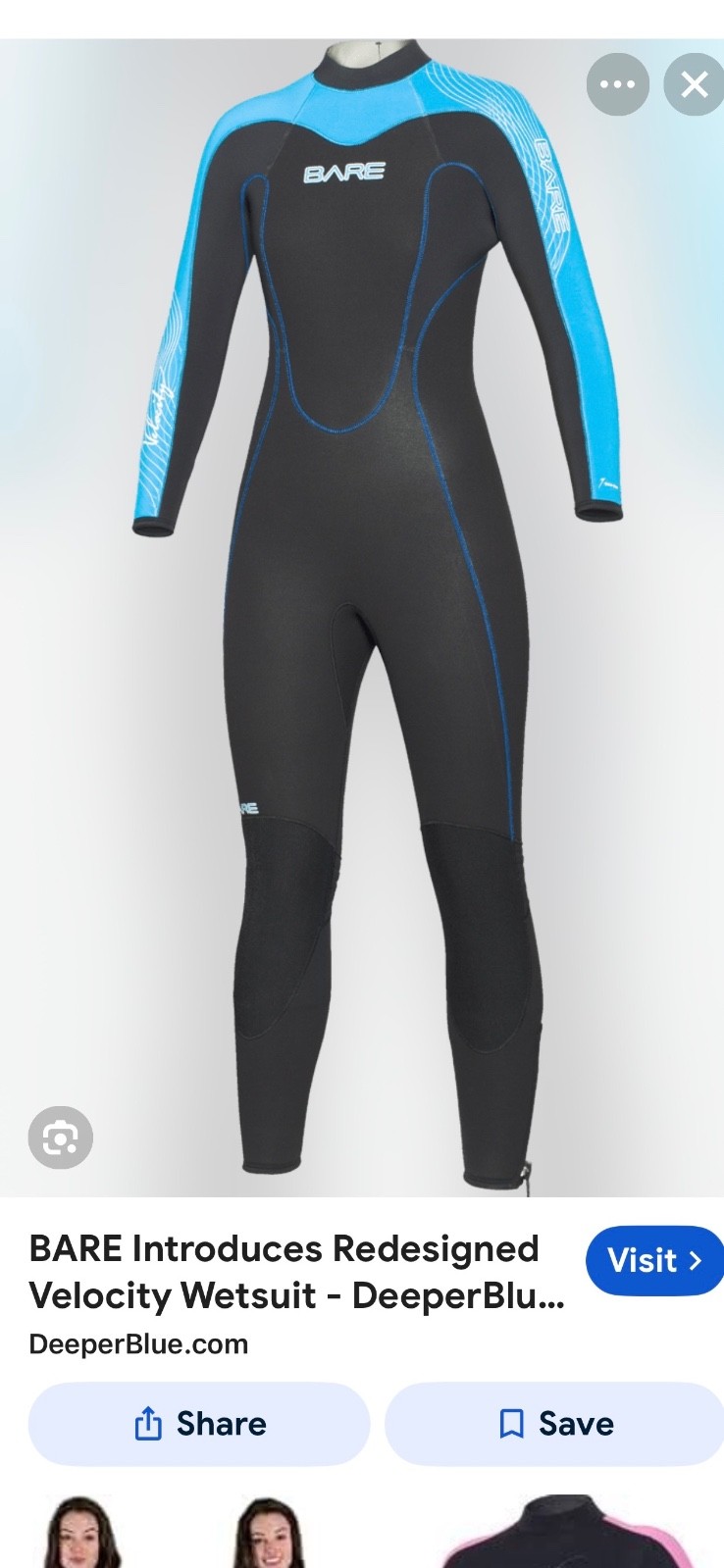 scuba diving equipment set. BCDs and wetsuit