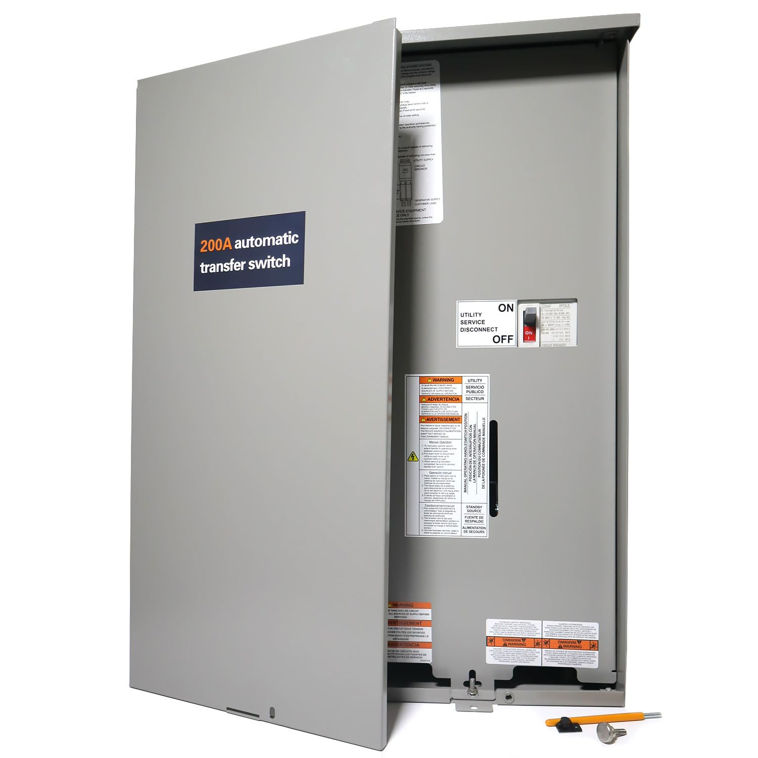 200A Single Phase Generator Automatic Transfer Switch for Generac RXSW200A3