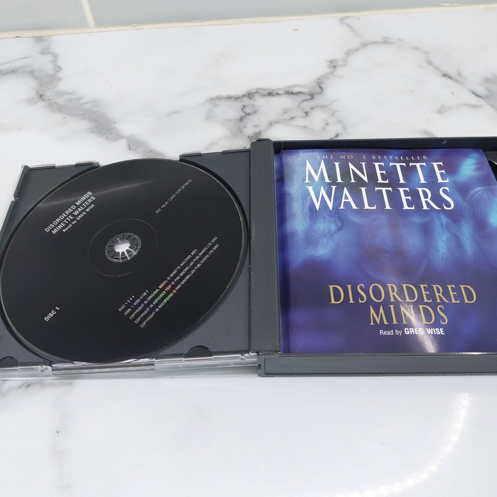 Disordered Minds by Minette Walters CD Audio Book 4 1/2 hours VGC