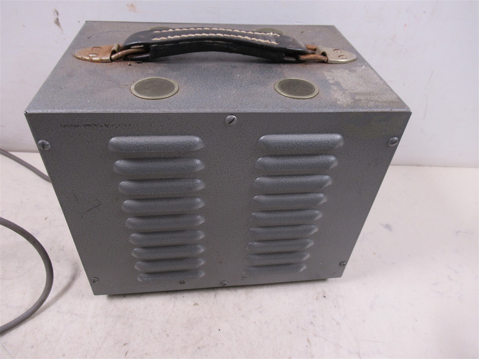 Ernst Leitz Vintage Microscope Light Source Transformer Housing for L-2 Lamp