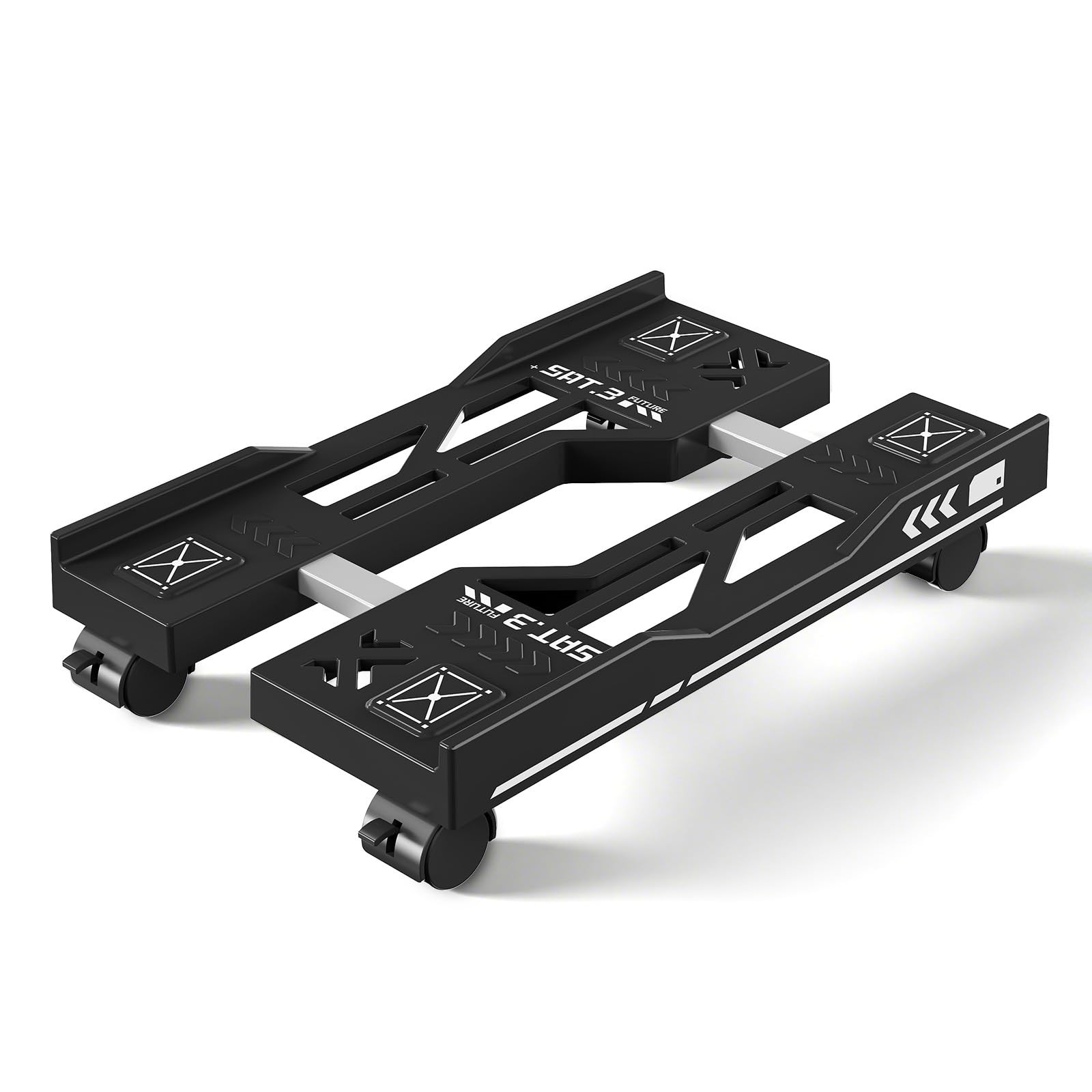 Adjustable Computer Tower Stand, Mobile PC Stand for Floor with 4 Locking Cas...