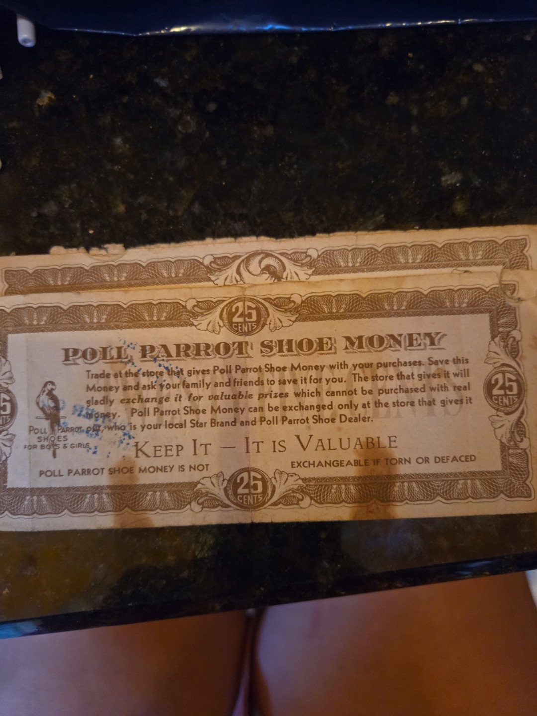 Poll Parrot Shoe Money Lot