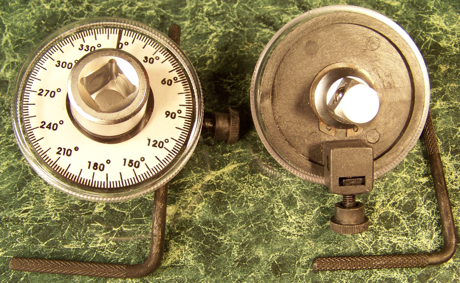 1/2" Drive TORQUE ANGLE GAUGE 360 Degree Scale 2 Degree Increments Easily zeroed