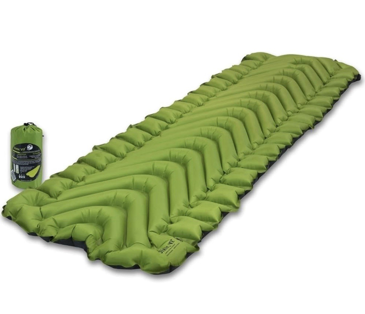 Klymit Static V2 Sleeping Camping Pad Lightweight - Brand New -