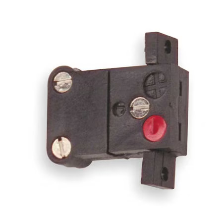 Tempco Tca-102-143 Panel Jack, Black, Type J, Jack