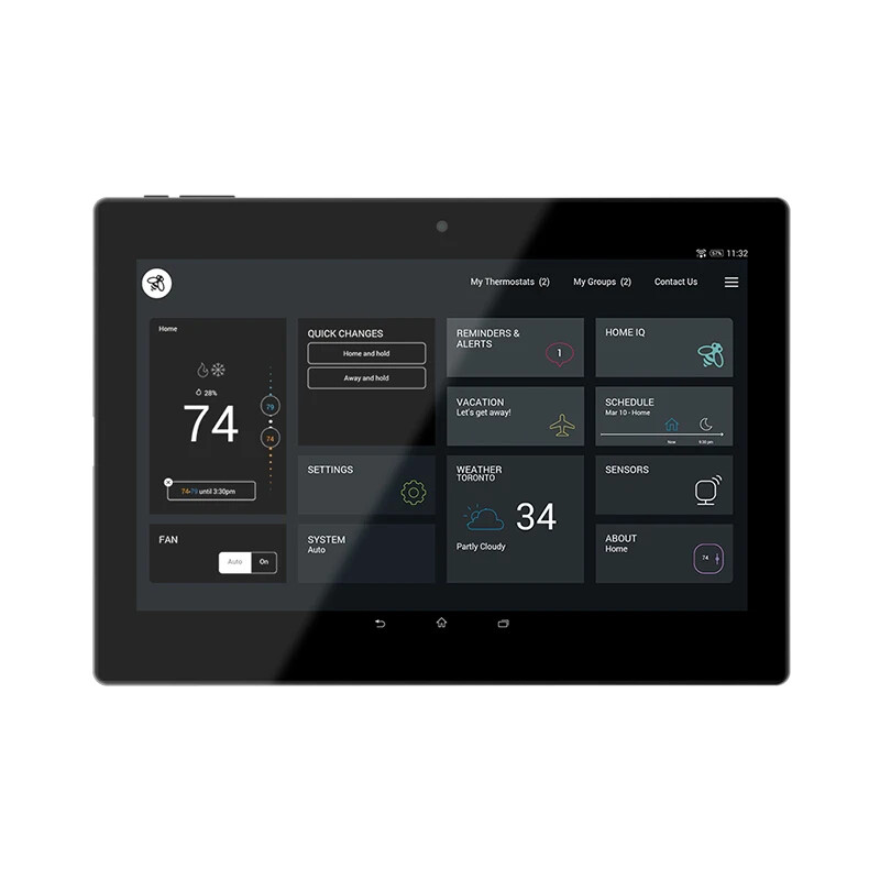 10 Inch Smart Home Automation Touch Screen Display RK3568 2GB+32GB Android Panel