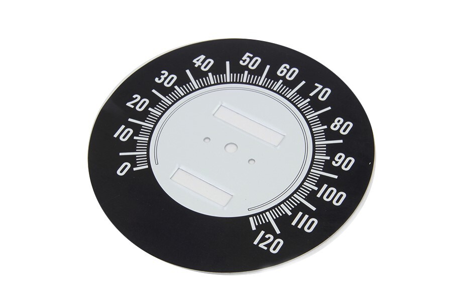 V-Twin 39-0465 Speedometer Tin Face for 1968 FL