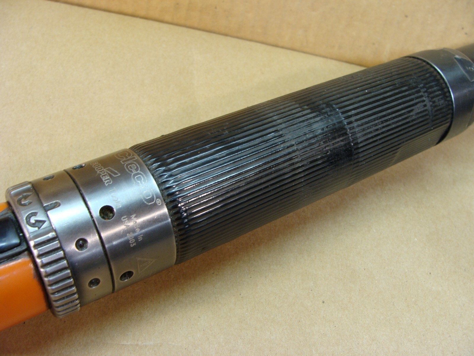 CLECO 47EA60AM4 1/2 drive right angle transducer control electric nutsetter B