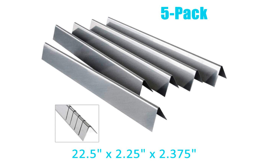 Weber Flavorizer Bars Gas Grill Silver 700 900 7537 9817 7336 7508 B C Stainless