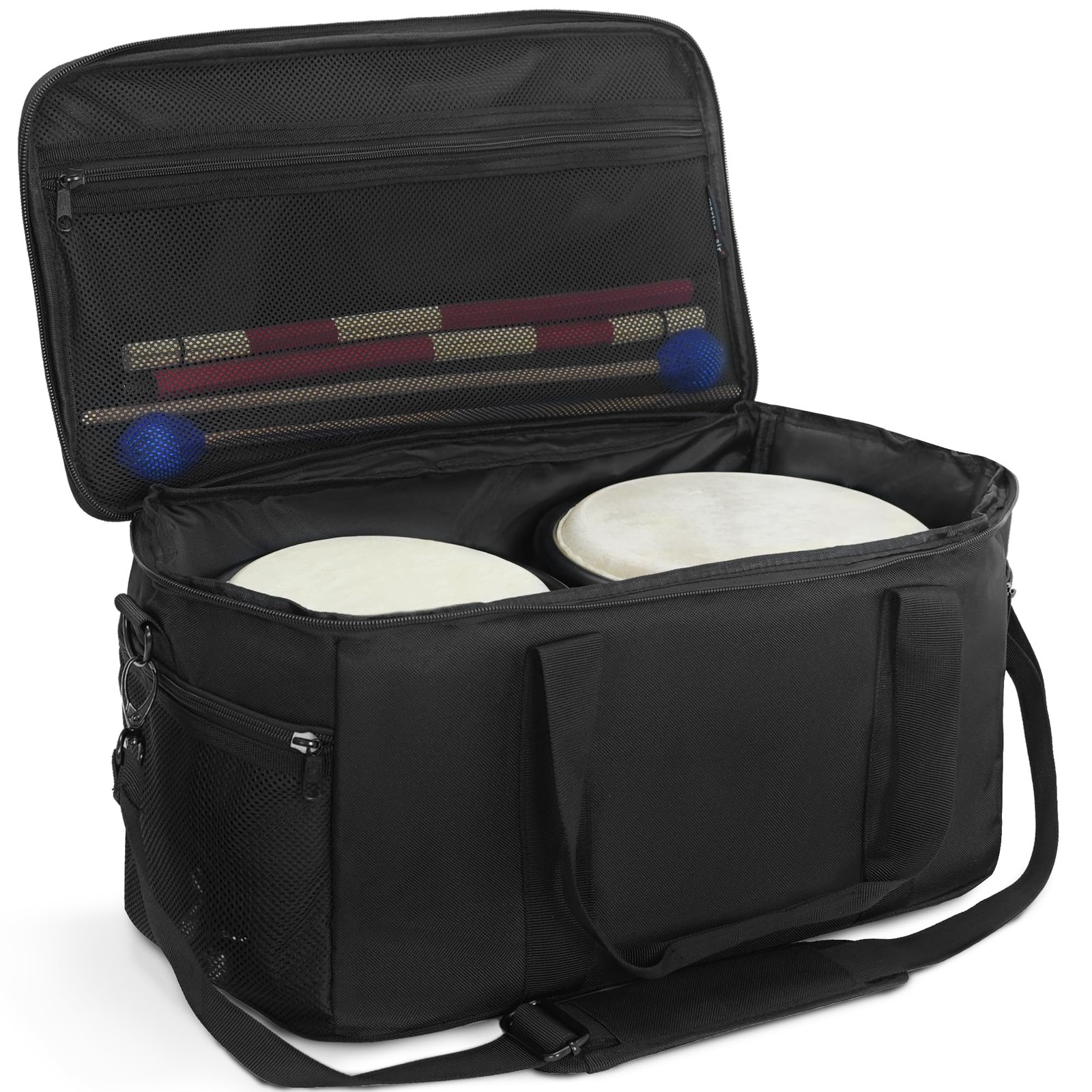 Bongo Drum Bag, 3 Pockets & Strap Bag only