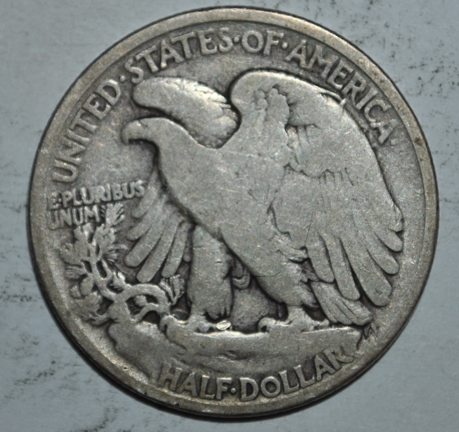 1921 Walking Liberty Silver Half Dollar {{{T458