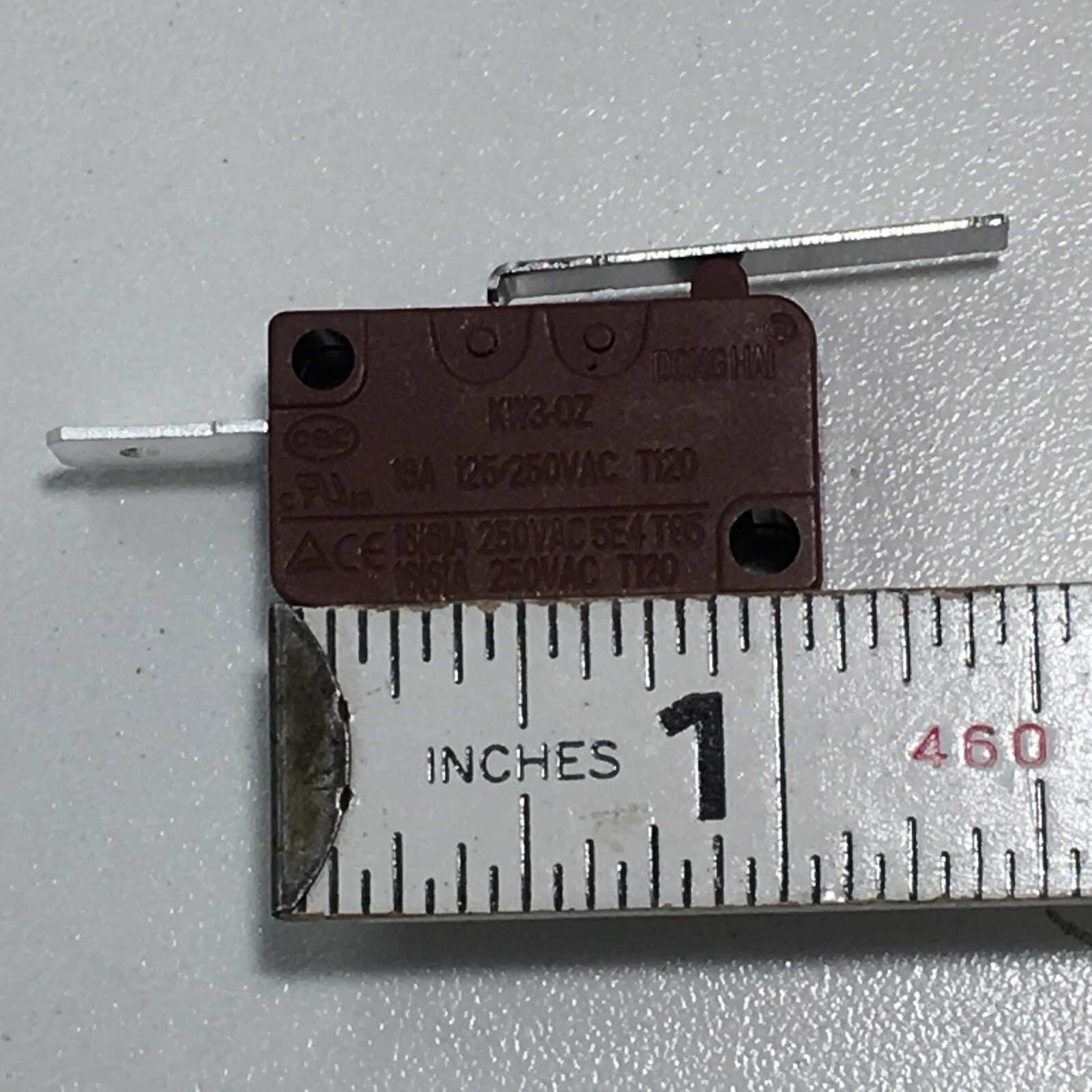 Donghai Microswitch Micro Switch Sensor Arm Lever Part for Appliances KW3-0Z