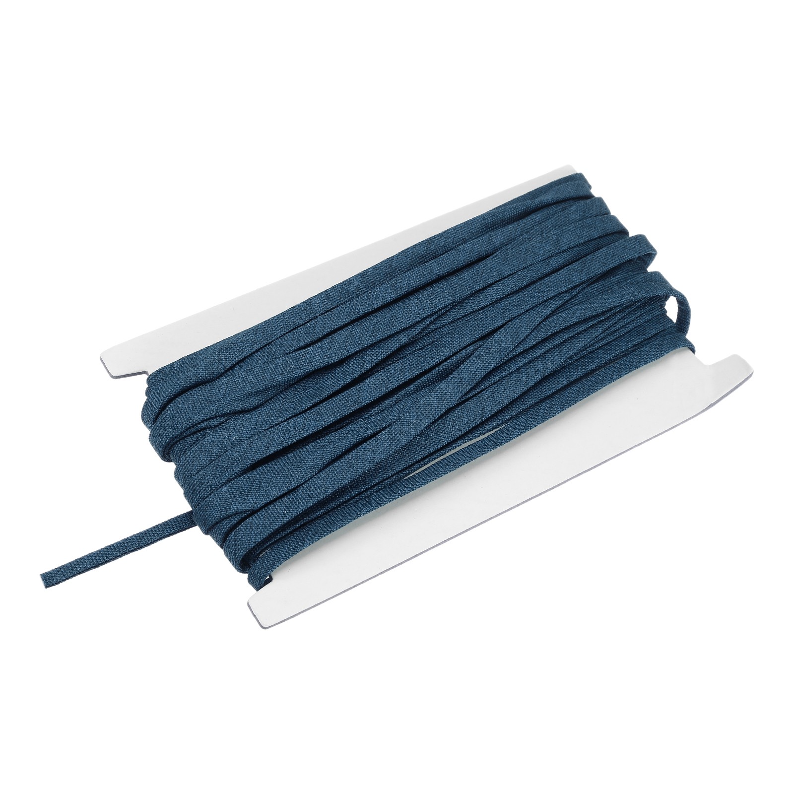 Double Fold Bias Binding Tape, 1/4 Inch x 15 Yards Twill Tape, Dark Blue