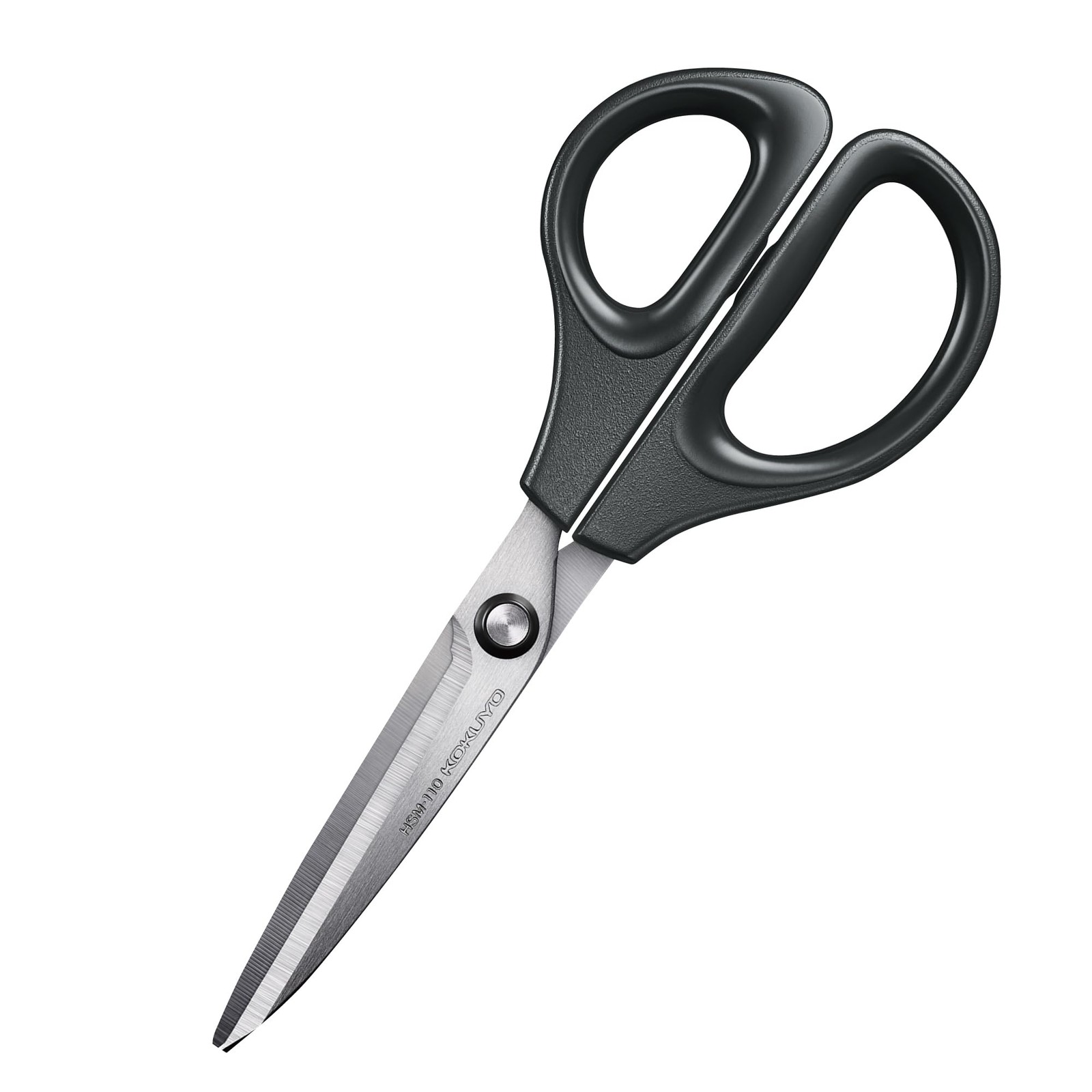 Kokuyo Saxa Scissors Black HSM-110D