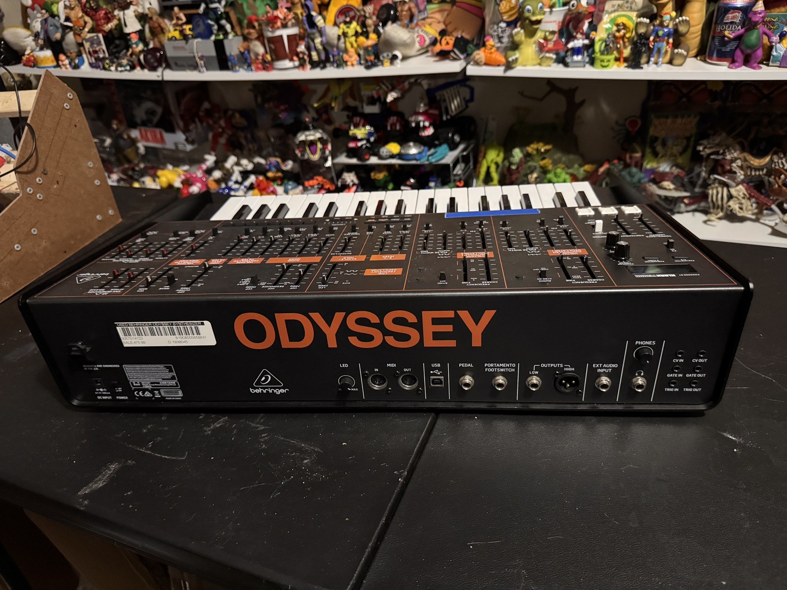 Behringer Odyssey Analog Synth Keyboard Electronic Rare