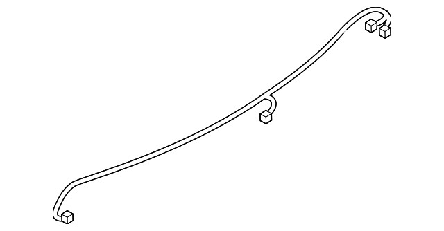 Genuine Nissan Parking Aid System Wiring Harness 24093-6JL0A