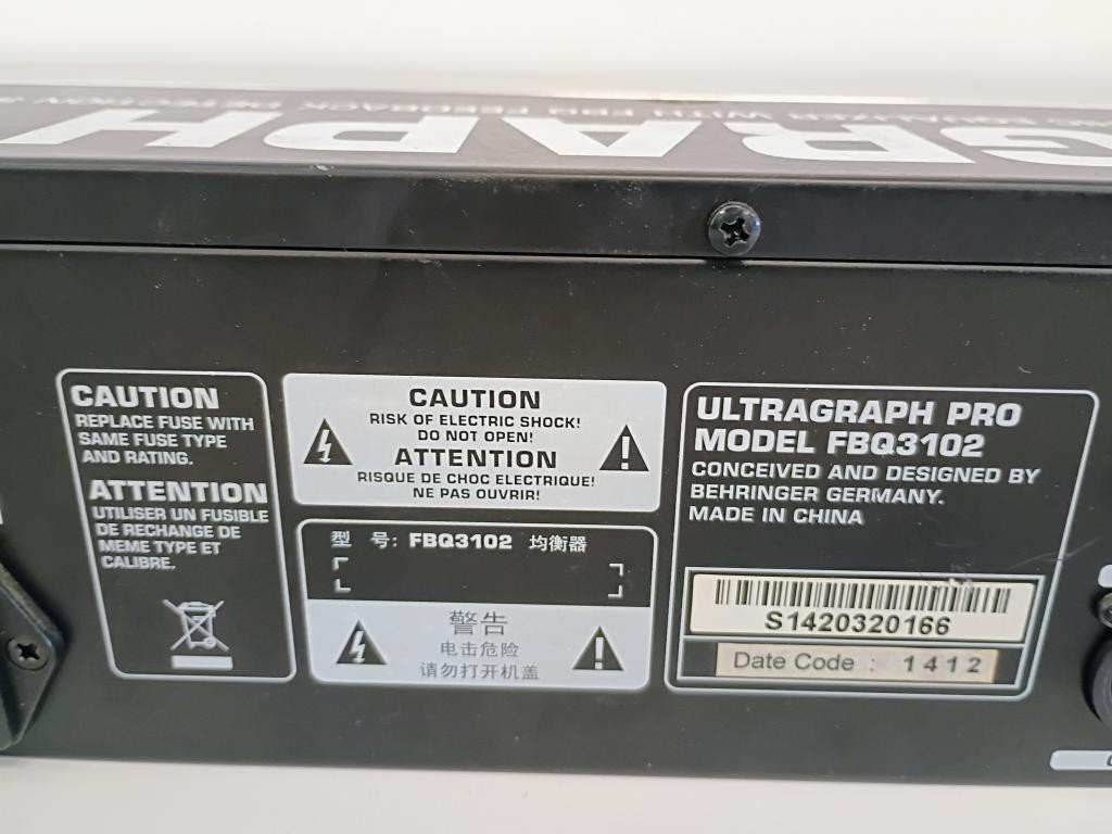 BEHRINGER ULTRAGRAPH PRO (P10023508)
