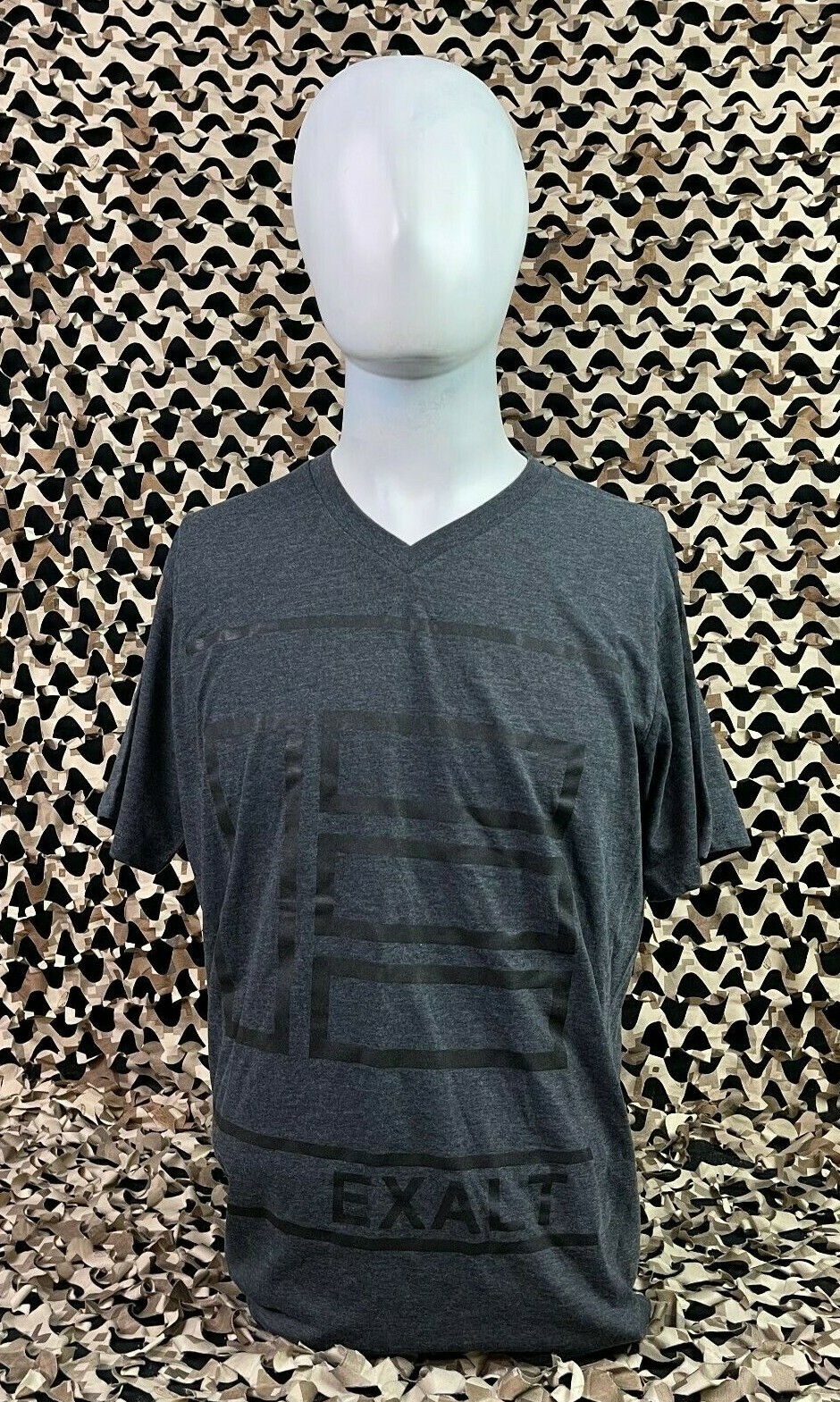 NEW Exalt Block Paintball T-Shirt - Grey - X-Large