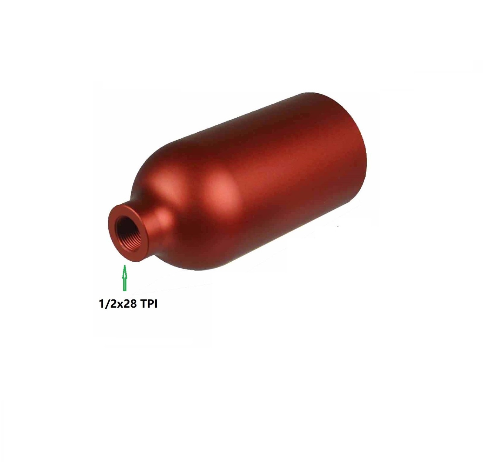 1/2x28 TPI  Red Golf Ball Launcher  200 Yards+