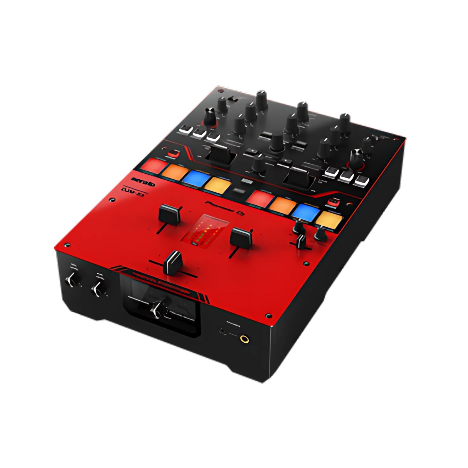 Pioneer DJ DJM-S5 2-Channel Mixer for Serato DJ Pro with MAGVEL FADER PRO