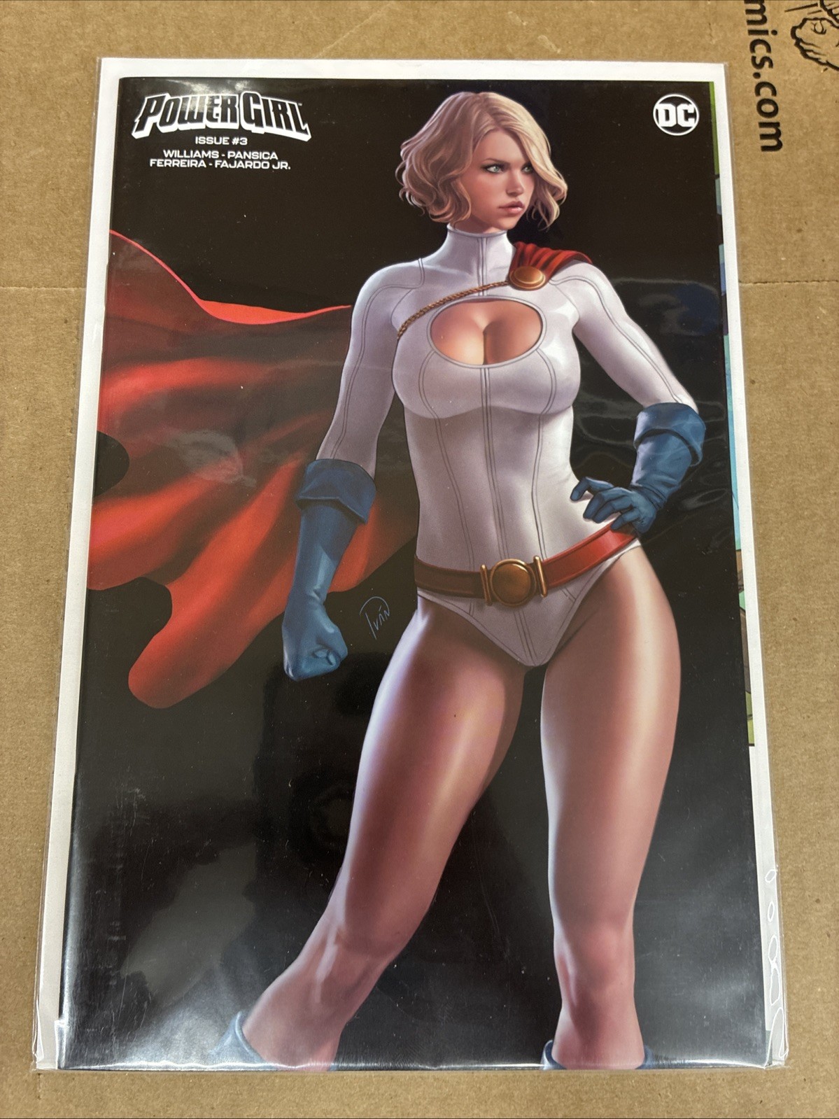 Power Girl #3 Ivan Talavera Vraiant NM Marvel Comics