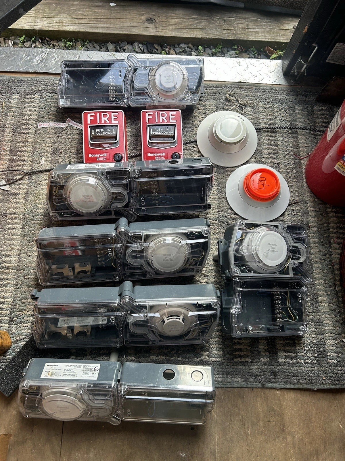 Bulk Sale (10) Silent Knight SK SERIES Devices (SK-DUCT, SK-PULL, ETC