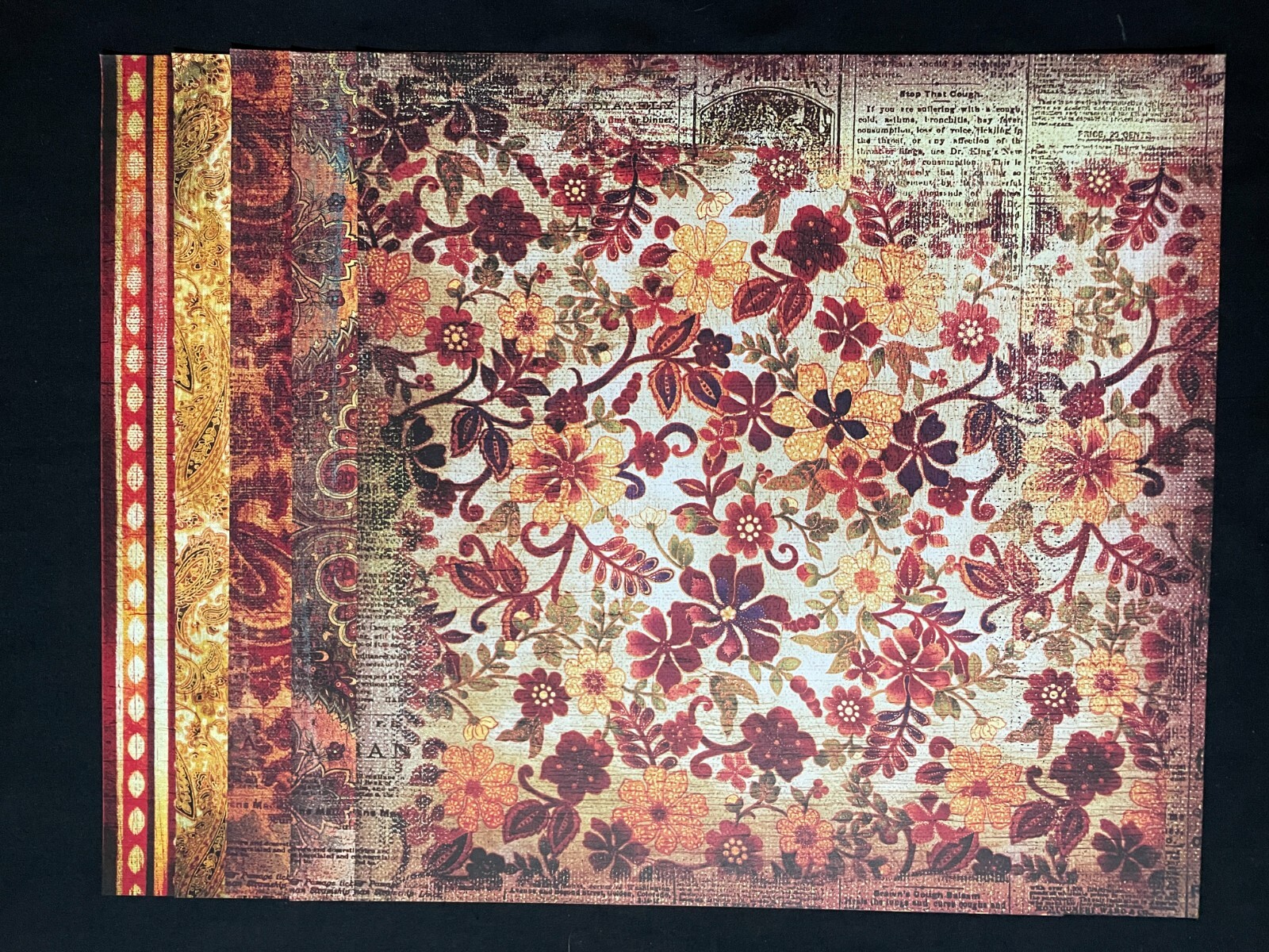 DAISY D'S "MODA" COLLECTION 1 12X12 SINGLE-SIDED PAPER