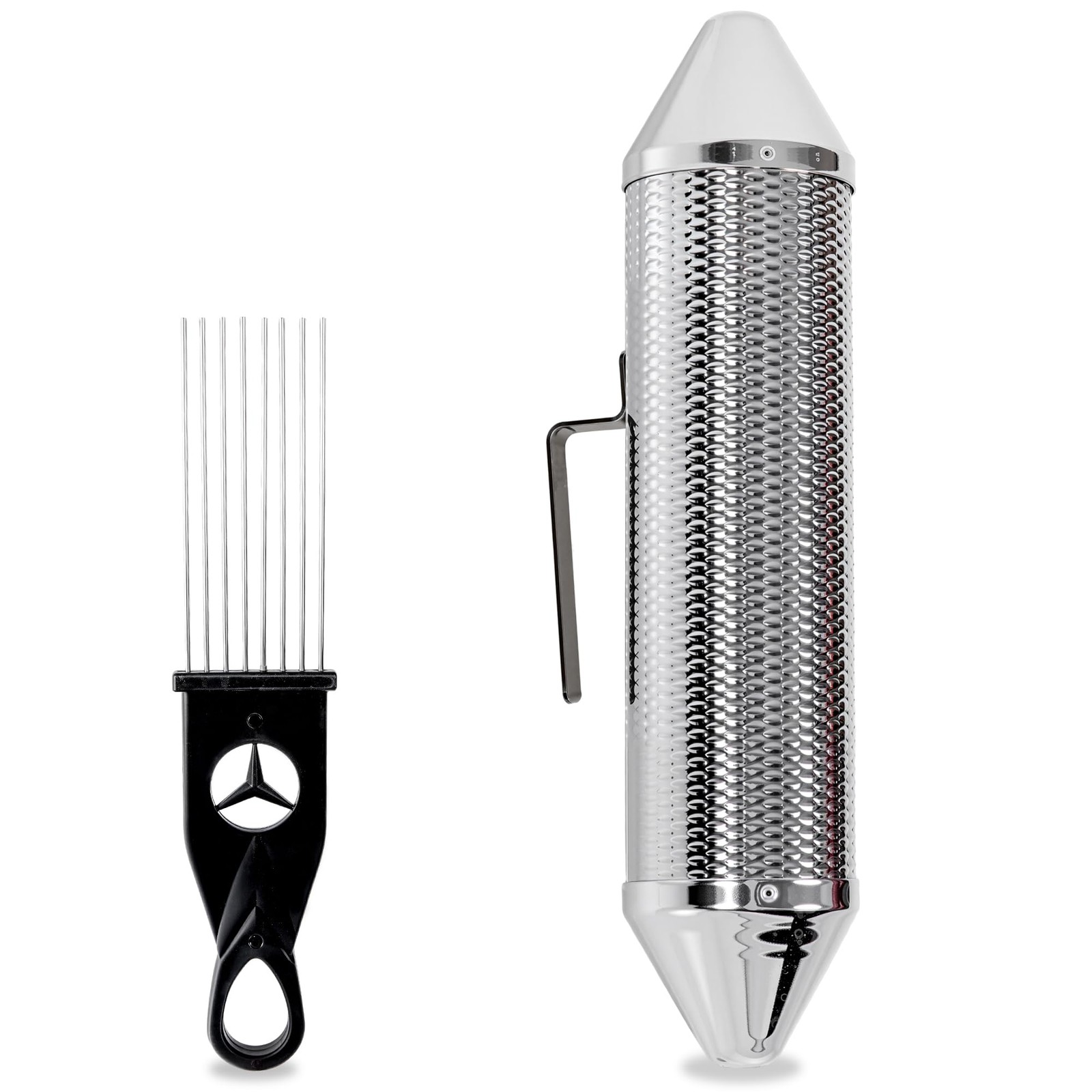 Guiro Instrument Stainless Steel Guiro 15" 3" Professional Metal Shaker with ...