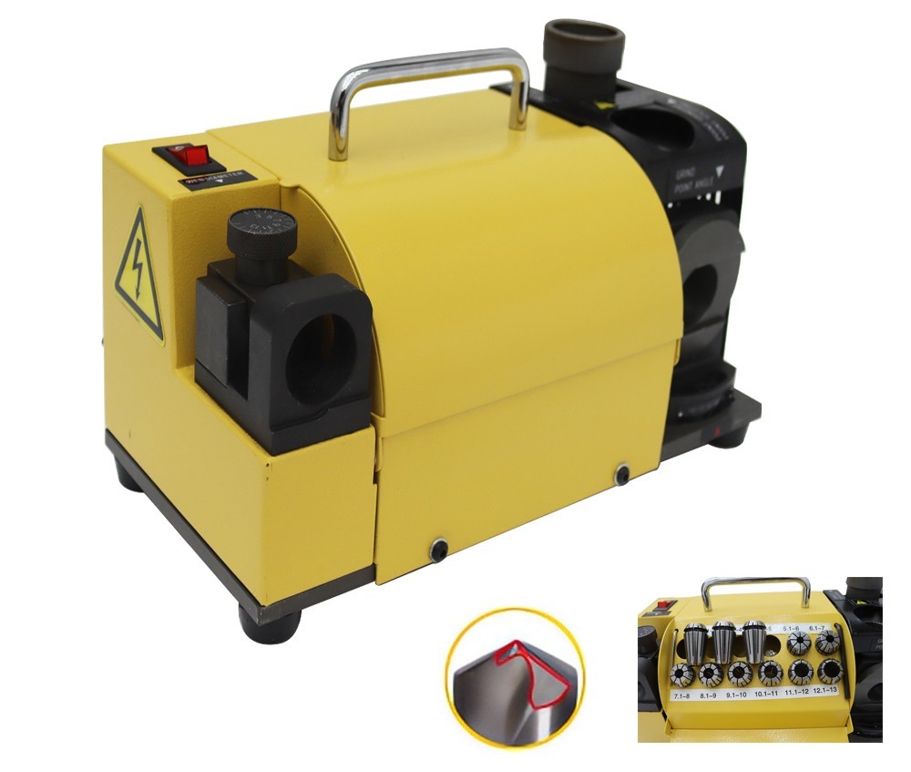 110V 3-13 Drill Bit Grinding Machine Drill Bit Sharpener Precision Collets 120W