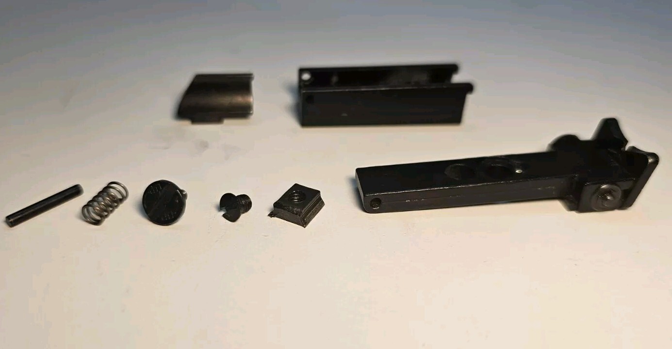 CVA Hawken Sidelock Muzzleloader Rifle Sight Set With Screw (N)