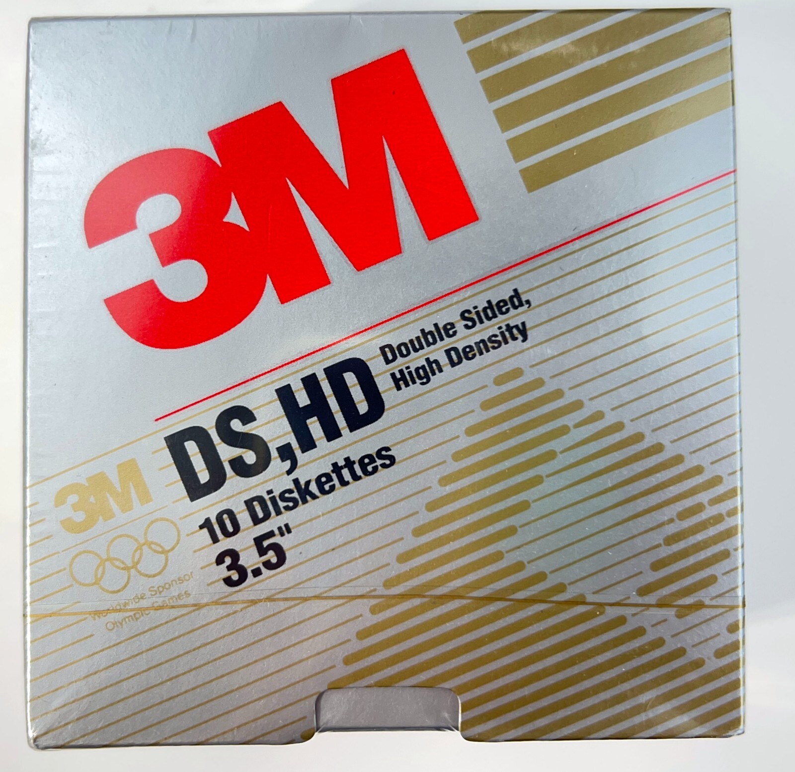 3M DS DD Double Sided High Density Density 3.5" Diskettes 2.0 MB NEW SEALED 506