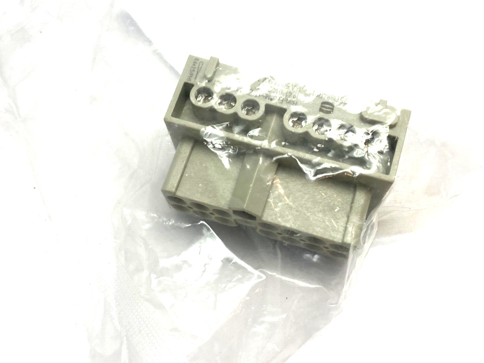 Harting 19410142701 Right Angle Cable Insert Han-Eco Mod.14E-SMC-FI-SCT