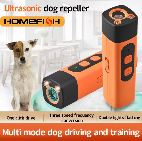 Ultrasonic Dog Repeller Anti Bark Device Stop Barking Humane Pet Training Tool