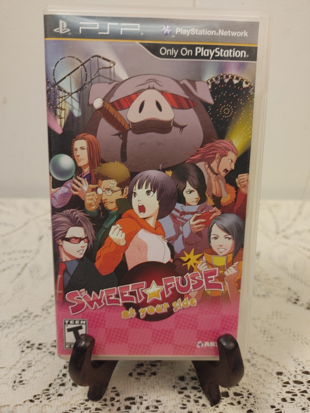 Sweet Fuse at Your Side PSP Case & Manual Only - OEM Authentic (NO GAME!!)