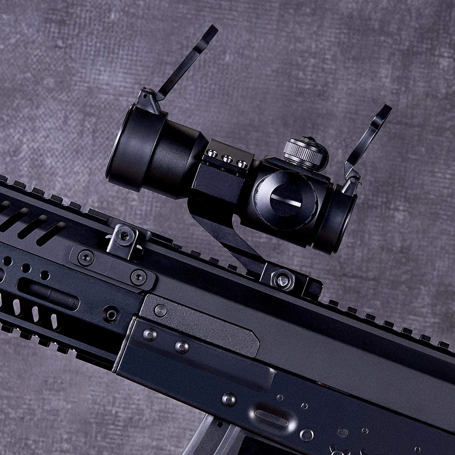 ANS Tactical Reflex 4 MOA Red - Green Dot Sight Scope w/ Rail Mount and Battery
