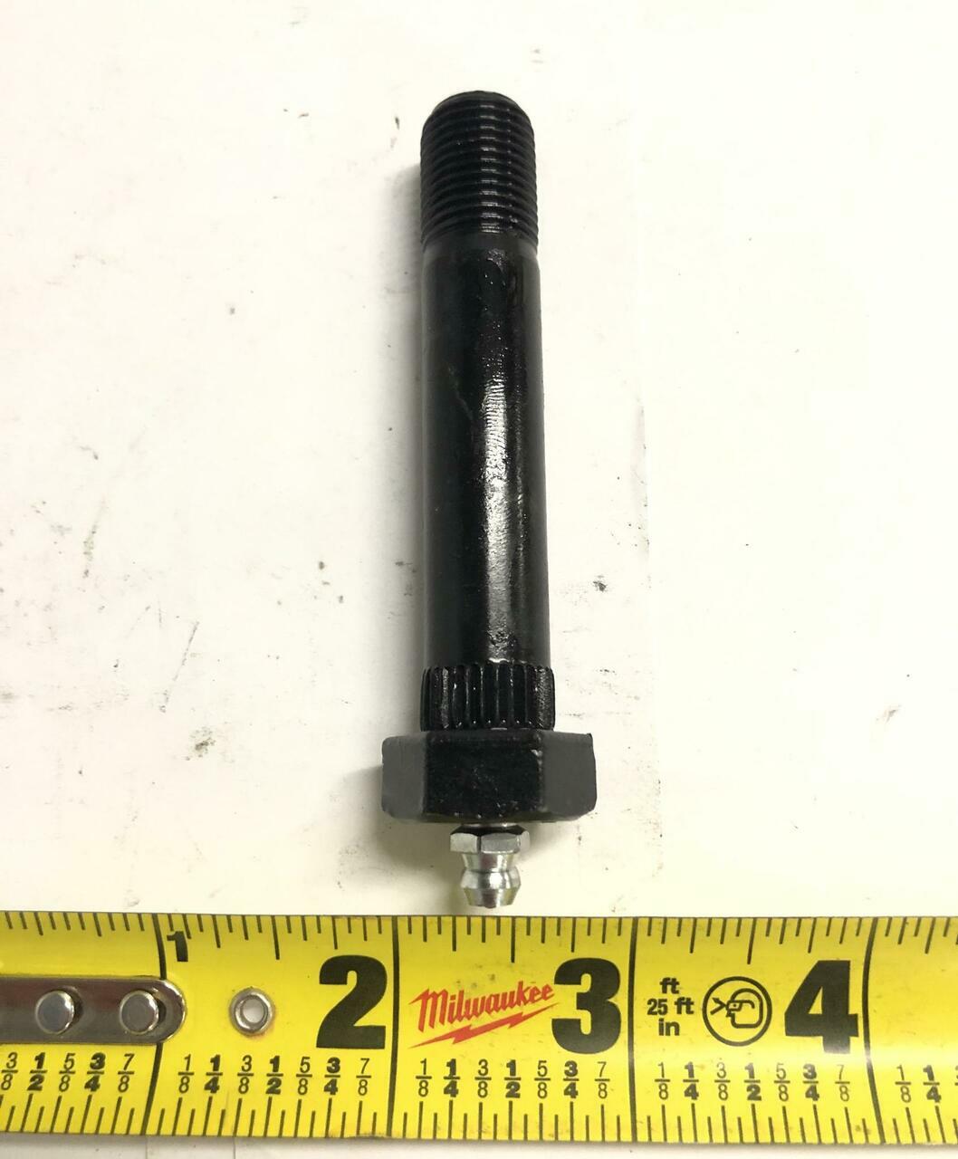 2) 3500# Trailer Axle Spring Shackle Grease Type Eye "wet" Bolt 9/16 x 3”