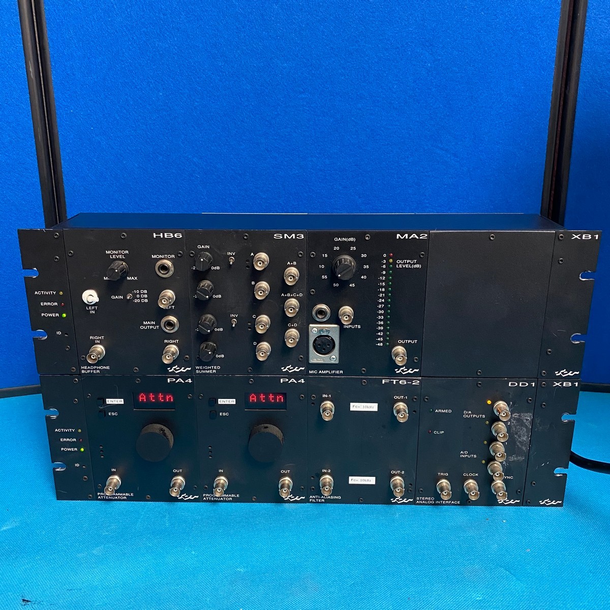 TDT PWS25 Programmable Attenuator/Anti-Aliasing Filter/Stereo Analog Interface