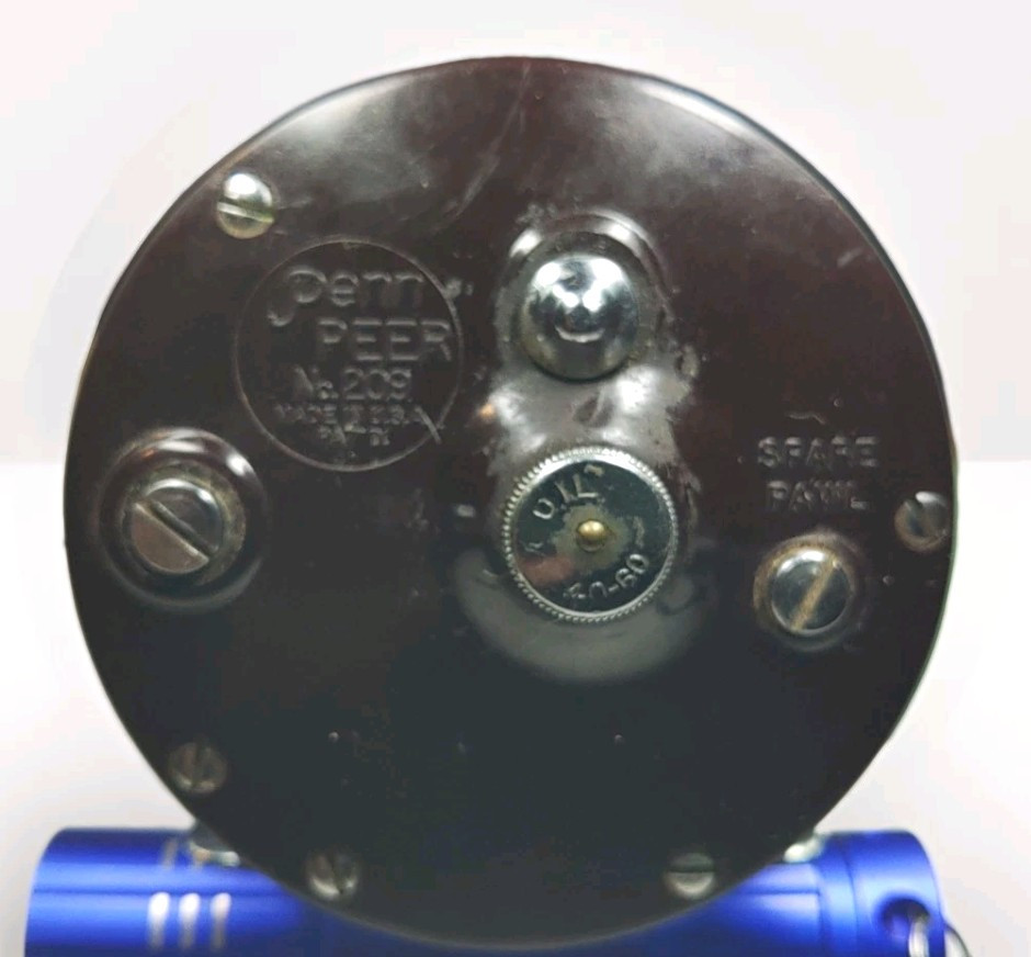 1960's Penn Peer No 209 Big Game Fishing Reel, 30-66, Level Wind Reel. #910