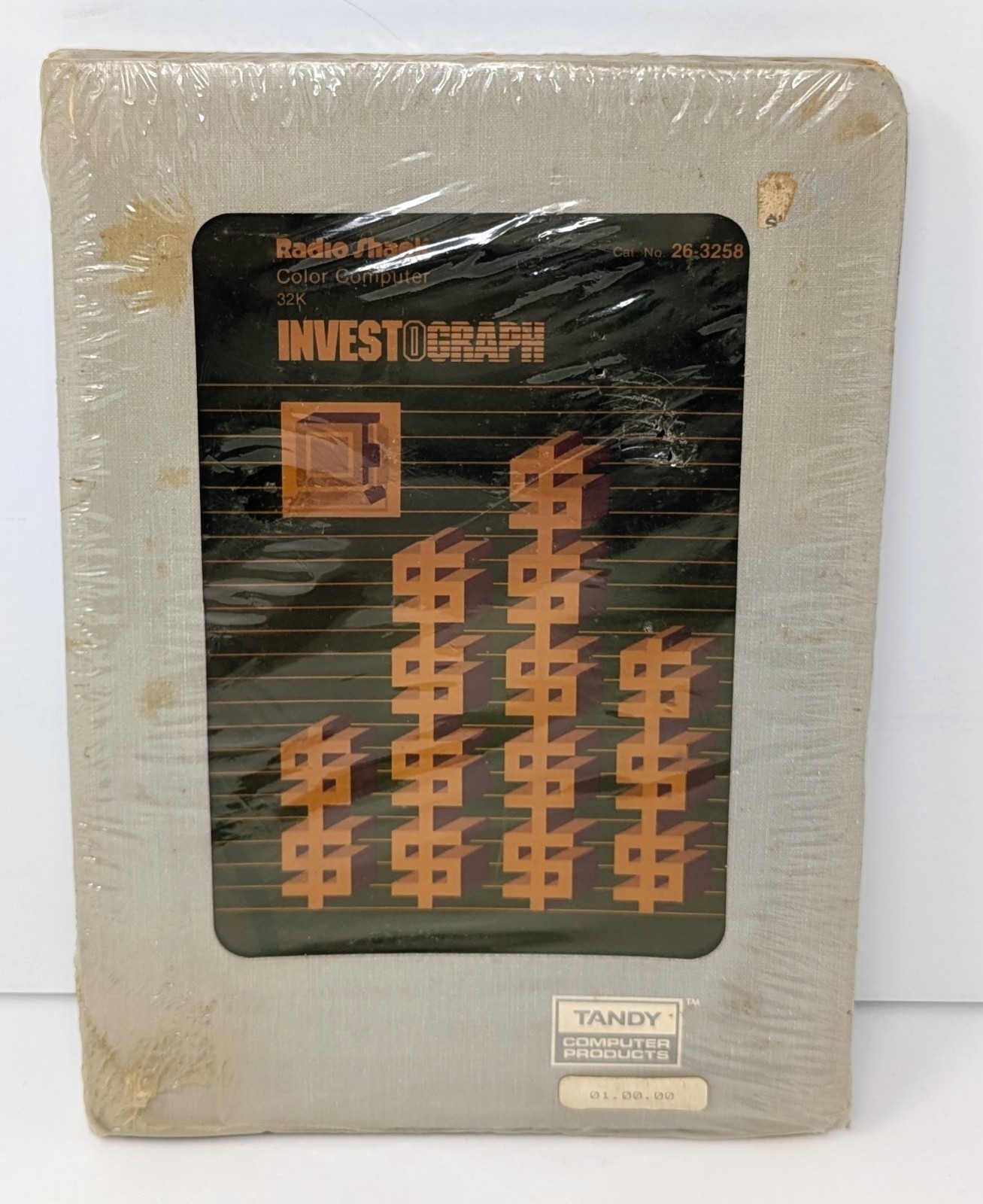 InvestOGraph (Tandy Color Computer TRS-80) New - Factory Sealed!