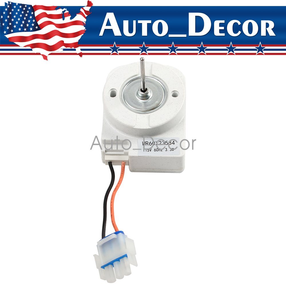 Evaporator Fan Motor for GE Refrigerators WR60X31522, WR60X31523, WR60X28783