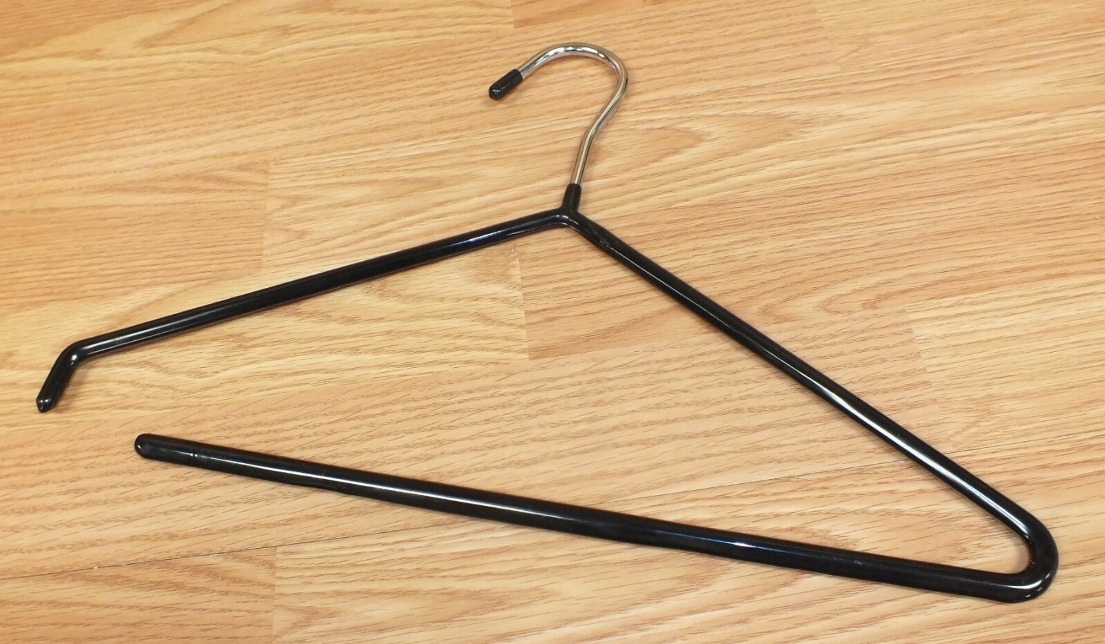 Unbranded Chrome Metal Rubber Coated Open End Pants Clothes Hanger **READ**