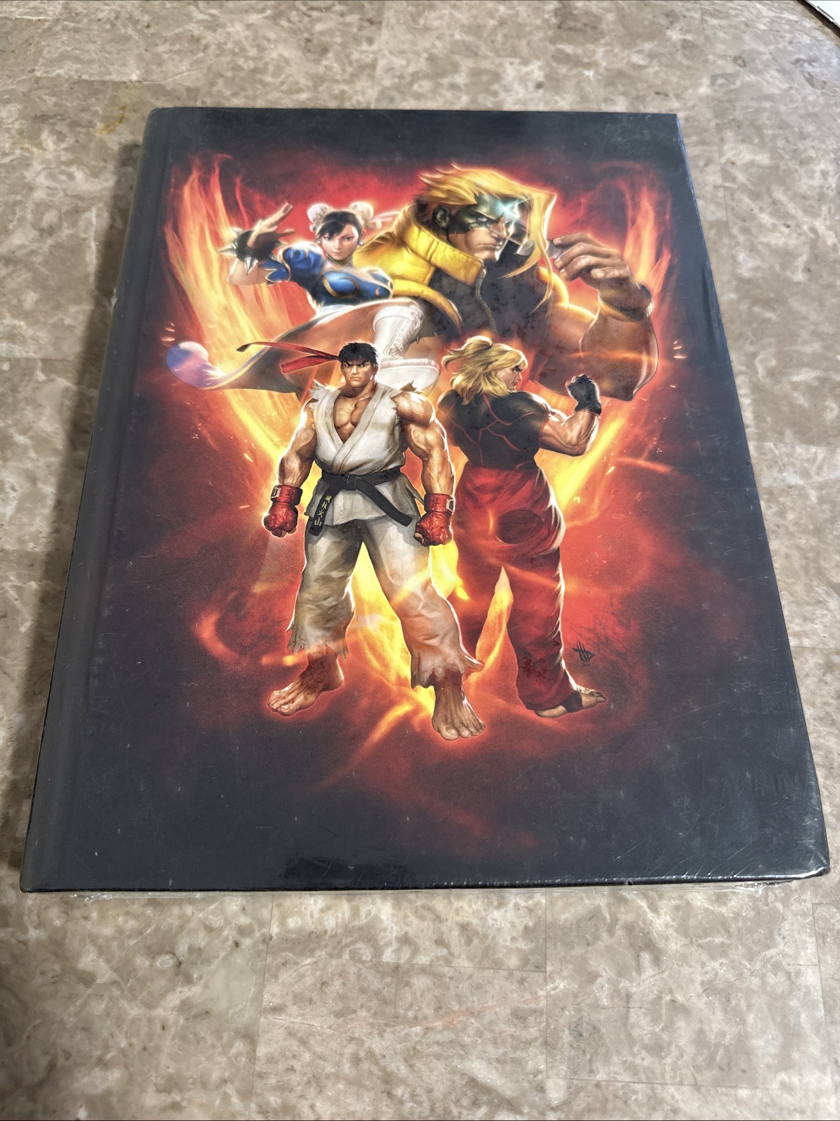 Street Fighter 5 V Collector's Edition Strategy Guide Hardcover W/Art Sealed New
