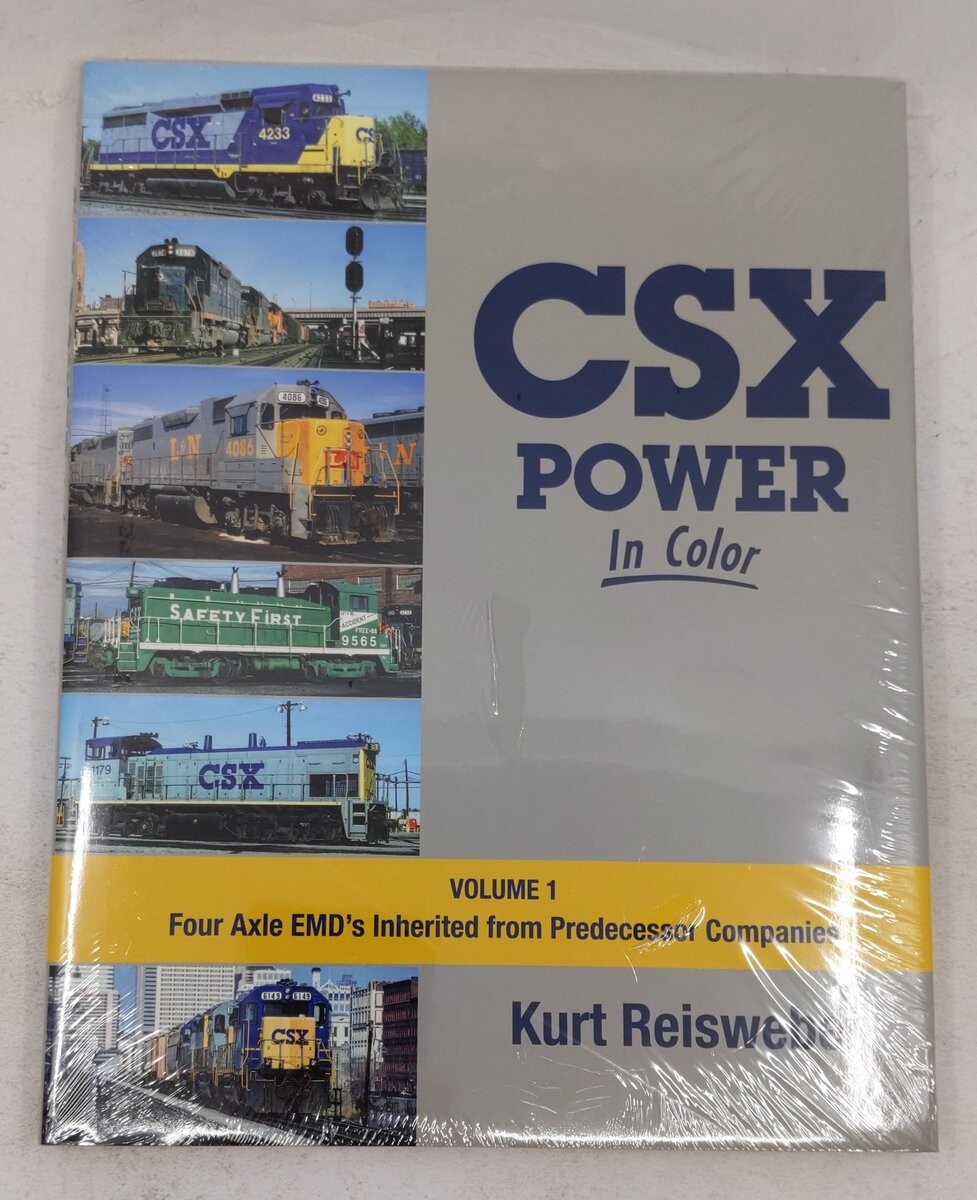 CSX Power In Color Vol,1 Hardcover Book By Kurt Reisweber MT