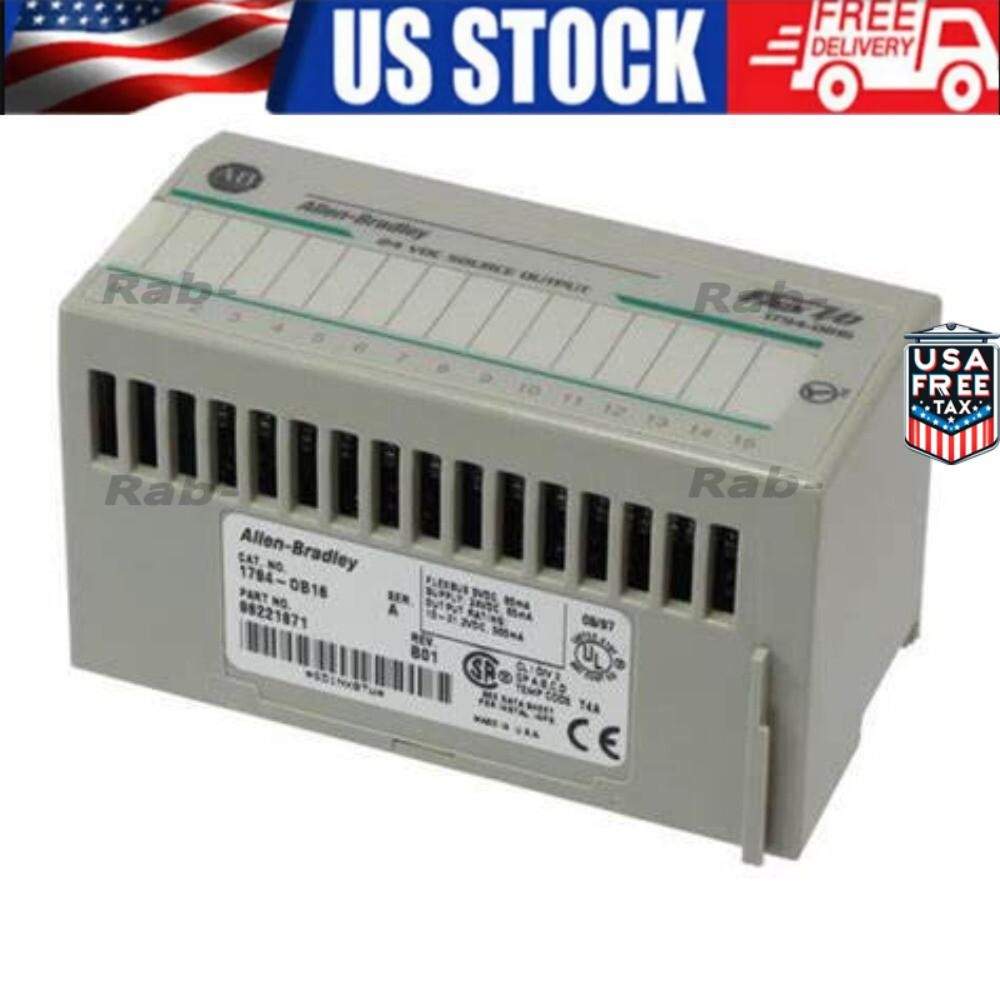 New Sealed AB 1794-OB16 FLEX 16-Point Digital Output Module ！
