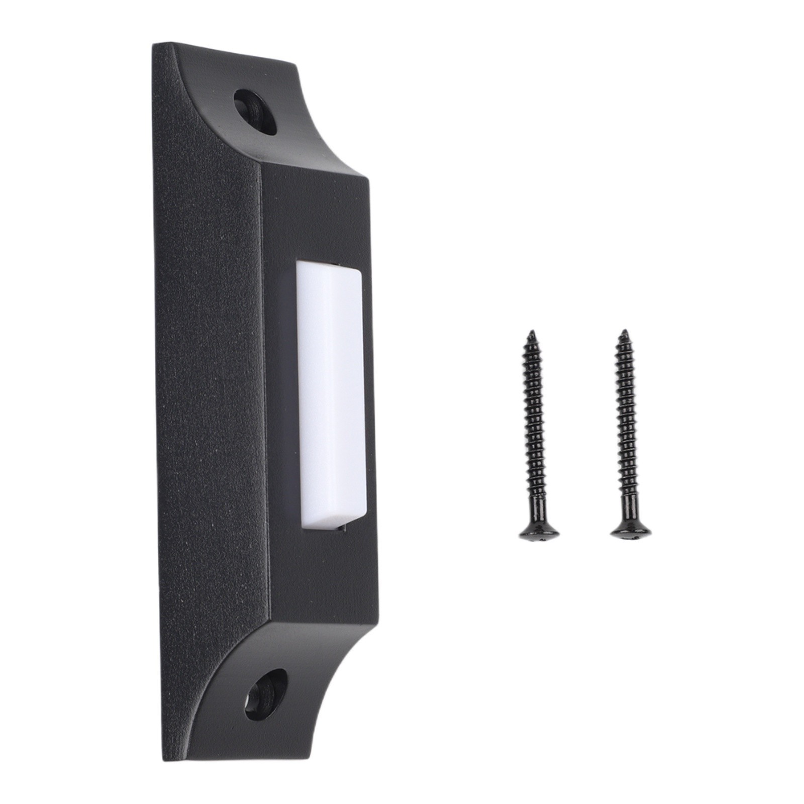 Weather Resistant Metal Doorbell Push Button Lighted Design Wall Mount